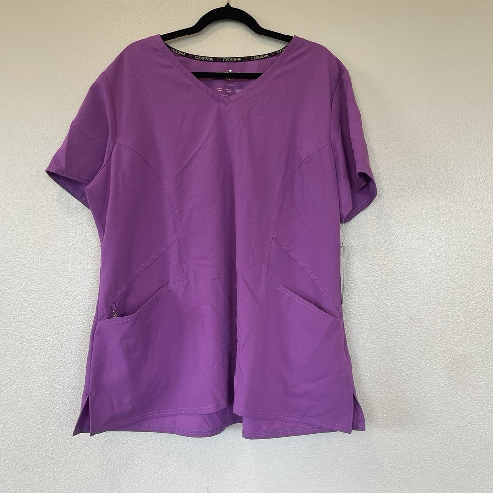 Careisma By Sofiaโ Vergara Purple Scrub Top Women's Size 2XL